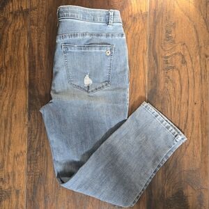 Democracy Light Blue Straight Leg Jeans